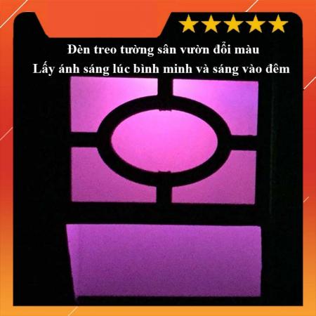 Đèn treo tường trang trí năng lượng mặt trời LK0406 